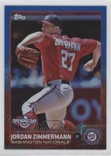 2015 Topps Opening Day Opening Day Edition Blue Jordan Zimmermann #32 xz4