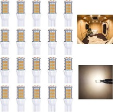 T10 921 194 168 LED Bulbs Warm White 20-Packs, Super Bright3014 42-SMDWarm White