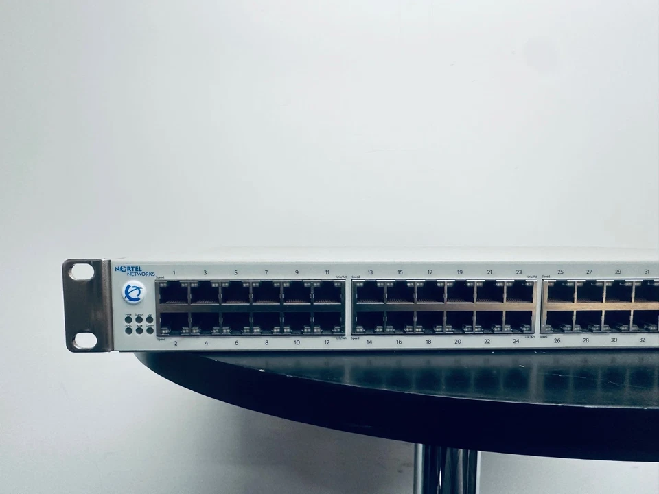 Nortel 48-Port Ethernet PoE Switch 4x SFP Gigabit Routing BayStack 5520-48T-PWR - Image 3 of 4
