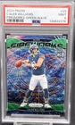 2024 Panini Prizm Caleb Williams RC #25 Fireworks Green Wave PSA 9 Bears KK1
