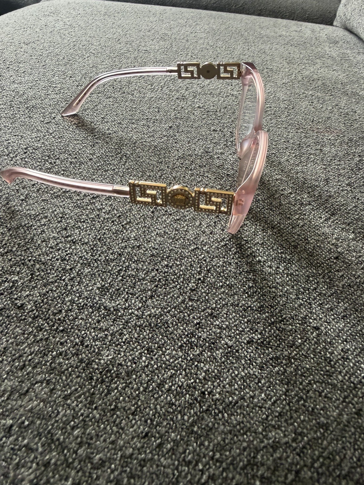 Versace VE3358B 5472 Transparent Pink 54 mm Demo Lens Woman's Eyeglasses  thumbnail 12