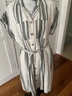 Regatta Linen Shirt Dress Size 16 Petite - Worn Once