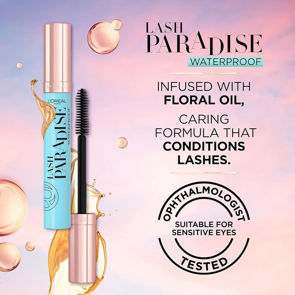 L'Oreal Paris Volumizing Mascara Schwarze Farbe Für Makeup 7,6Ml - Bild 4 von 4