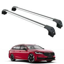 For Skoda Superb Estate 2024-2025 Aluminum Roof Rack System Carrier Cross Bars S