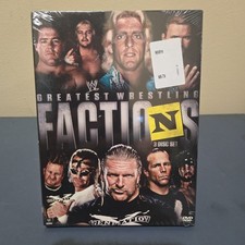 WWE: Wrestlings Greatest Factions (DVD, 2014, 3-Disc Set) Brand New!