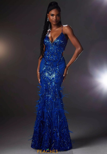 UVP 625 £, NEU Morilee Ballkleid New York 48039 Bright Royal, Größe 10 - Bild 2 von 4