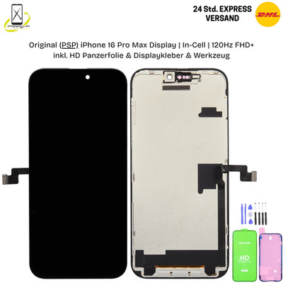 Original (PSP) Display Für iPhone 16 Pro Max IN-CELL Super Retina FHD+Bildschirm