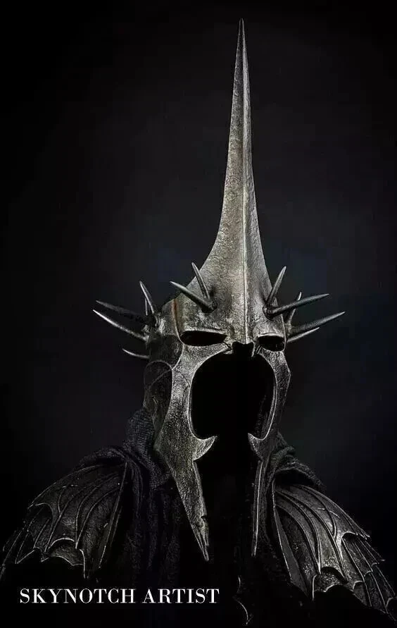 Nuevo Señor de los Anillos El Rey Brujo de Angmar Casco Solo Nazgul Regalo de Navidad Foto 2 de 4
