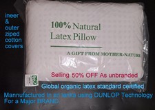 100% natural rubber latex TOP brand @ 50% off as unbranded . 60*40*13cm soft/med