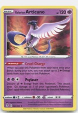 Pokemon TCG Galarian Articuno 063/203 SWSH07: Evolving Skies Holo NM