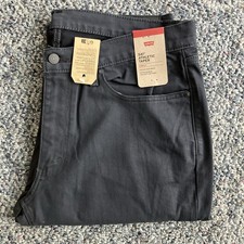 NWT Men  s Levis 541 Athletic Taper Taper Stretch Very Dark Gray Jeans 34  x34  