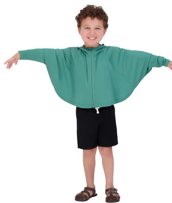 Hazel + Harper Kids' UPF 50+ Sun Shield Swim Coverup One Size Fits All (2T-4T)