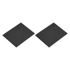 Rectangle Graphite Block Disk Ingot Graphite Electrode Plate 50x40x1mm,2 pcs