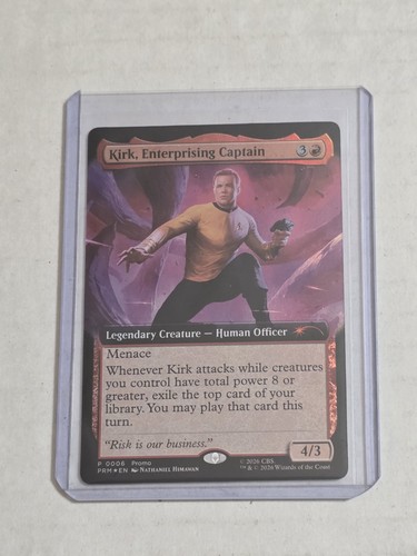 Kirk, Enterprising Captain