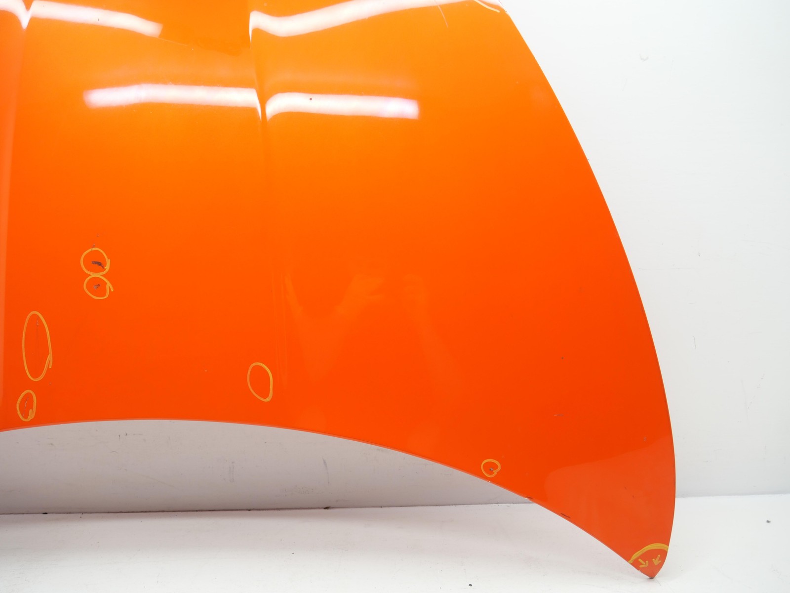 Used Front Hood Trunk Fronk Bonnet Panel Helios Orange 2020-2023 Mclaren GT OEM