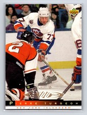 1993-94 Upper Deck - Pierre Turgeon #224 New York Islanders Hockey Card