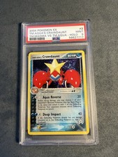 2004 POKEMON EX TEAM MAGMA VS TEAM AQUA #2 TEAM AQUA'S CRAWDAUNT-HOLO PSA 9 on eBay