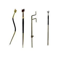 4 St&uuml;ck Cello Tonpfosten Setter Messing Tonpfosten Setter Gummigriff f&uuml;r