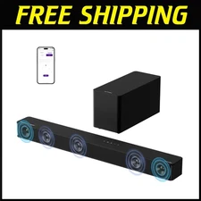 VoiceMX Technology, 300W Soundbar for Smart TV, Home Theater