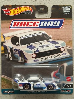2022 Hot Wheels Premium FORD CAPRI GR.5 Race Day Car Culture Real Riders