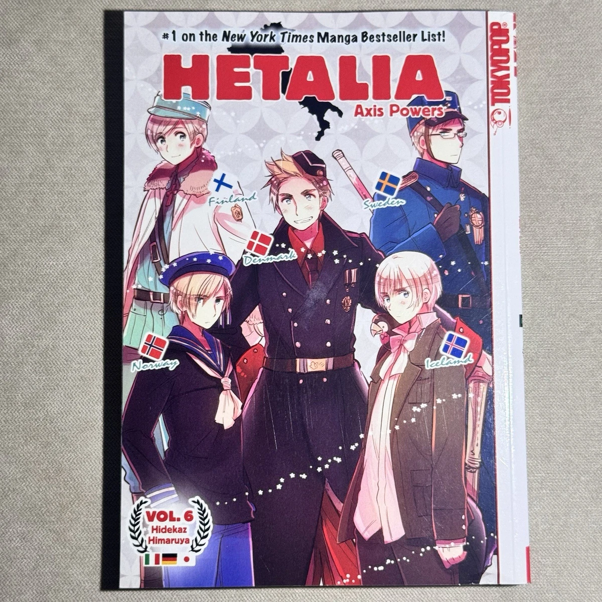 Hetalia Axis Powers Volume 6 Manga Hidekaz Himaruya Rightstuf