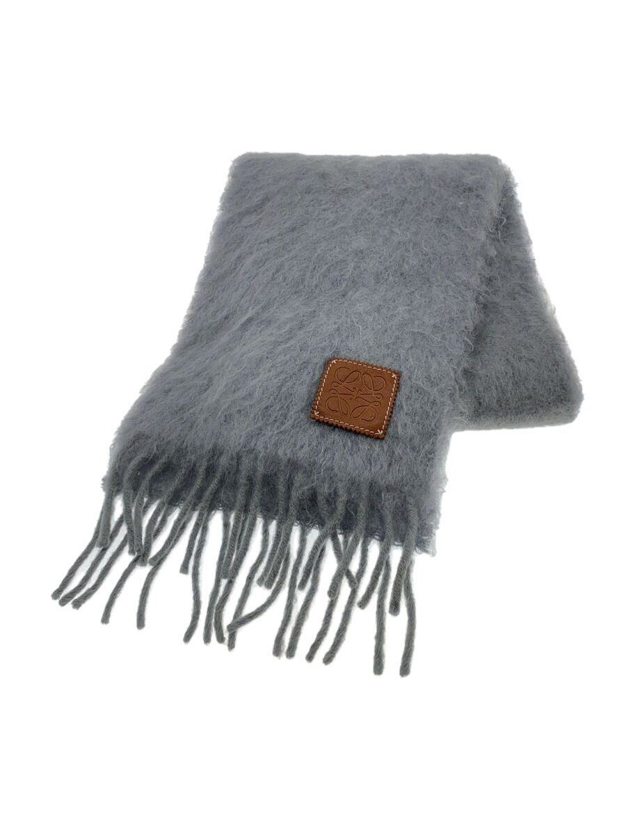 【LOEWE】wool and mohair scarf LOEWE Women's Gray Mohair Scarf F655254X01 - Plain Design | eBay