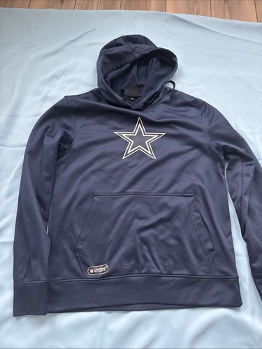 Authentic Dallas Cowboys Hoodie Men’s M New Era Combine Training Sweatshirt NFL