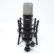 Rode NT1 5th Generation Studio Hybrid Cardioid Condenser Microphone - Black