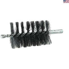 Flue Brush 3 Inch Spiral Steel Brush for Pipe Flue Cleaning USA Made