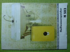 DDR Prospekt, Bedienungsanleitung, Hei&szlig;wasserspeicher N 503