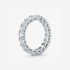 Bracelet rond 2 carats en or blanc 14 carats avec diamant cultivé par Eternit...