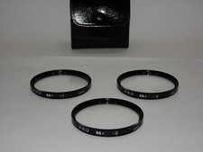 PRO 55mm Macro/Close Up 1, 2, 3 Lens Filter Made in Japan w/ case
