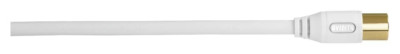 Avinity Antennenkabel, SAT Kabel, 105dB, weiß, 3m, 00127196