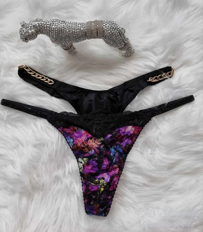 Victoria's Secret*Very Sexy*String*Kettenriemen*Strass*Spitze*Gr S, M, L**KP 29€ - Bild 3 von 3