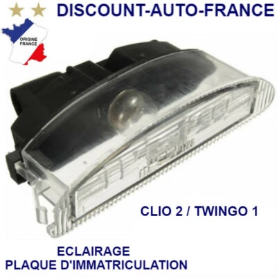 Eclairage Feux Plaque Arrière pour Renault Clio 2 Twingo 1998-2005 7700410754 - Photo 1/4