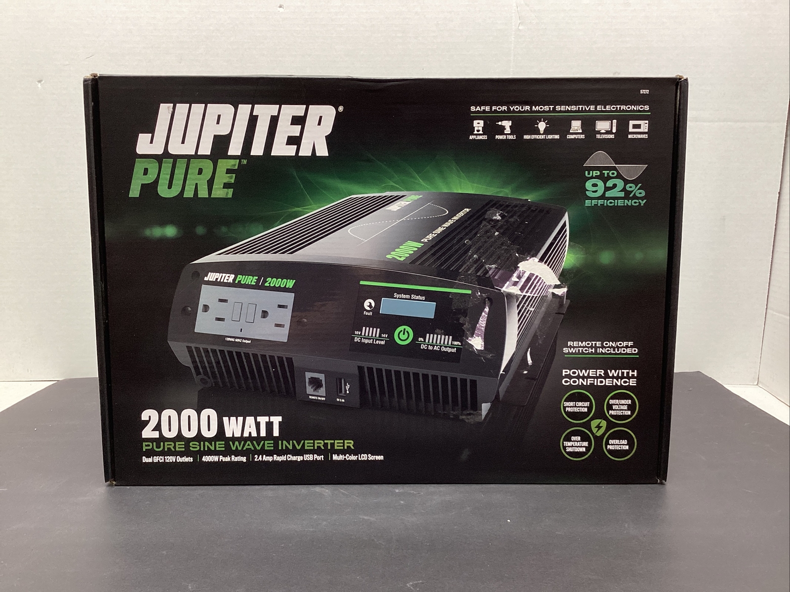 Jupiter Pure Sine Wave Inverter 2000W eBay