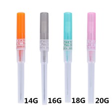 14-20G Disposable Body Piercing Needles Ear Nose Nipple Stainless Steel Needles