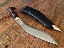 10.5" Gurkha Kukri High Carbon Steel Knife -EGKH Jungle Full Tang Blade Khukuri
