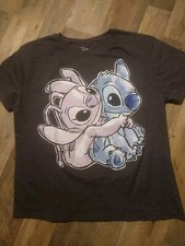 Disney Stitch Angel Grey T-Shirt Size XL