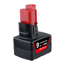 NEW Pack 12V 9.0Ah for Milwaukee M-12 Lithium-ion Battery 48-11-2425 48-11-2420