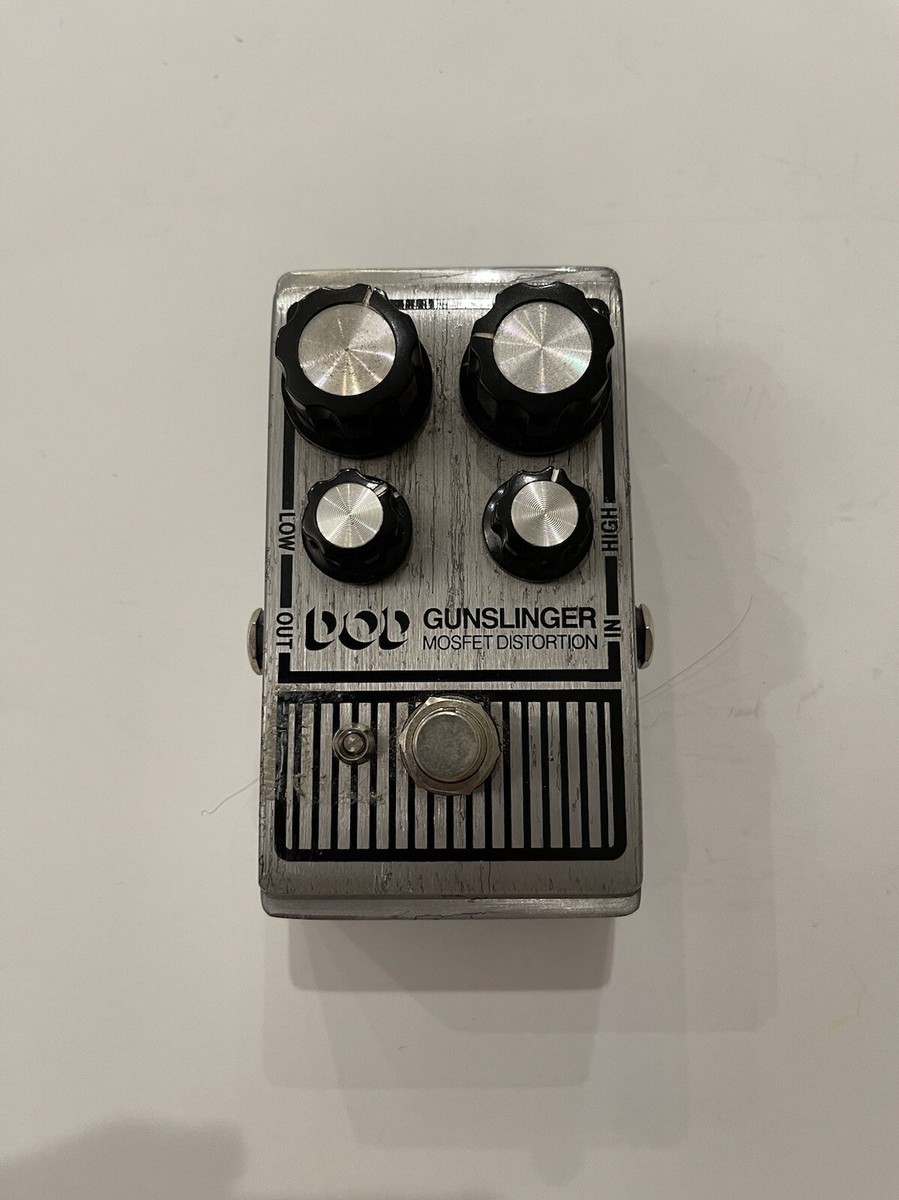ギター DOD Gunslinger MOSFET Distortion Amazon.com: Digitech DOD Gunslinger MosFET Distortion Guitar