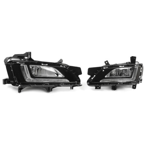 For 2019 2020 2021 Hyundai Tucson LED Fog Lights Front Bumper Lamps with DRL - Picture 20 of 22