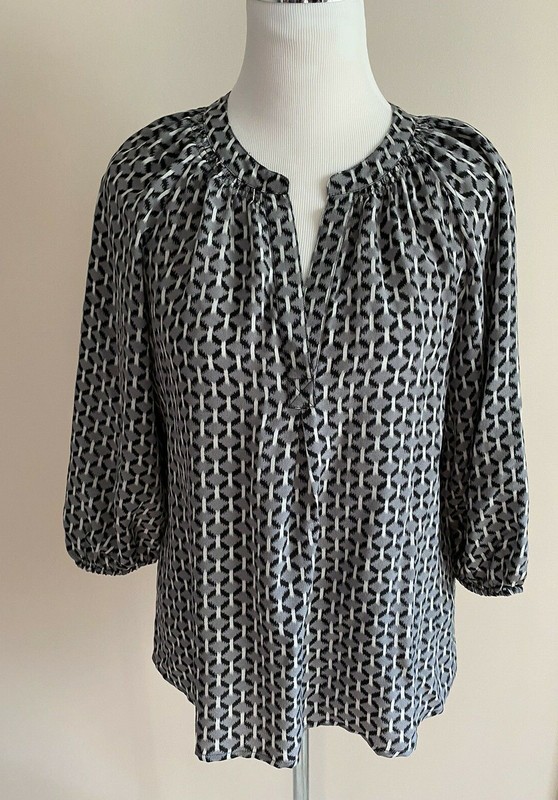 Joie Silk Gray Top sz XS