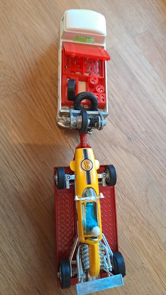 Corgi Giftset #25 VW Truck, Trailer, Cooper Maserati F1, OVP, 1. Hand, Zustand 1 - Bild 4 von 4