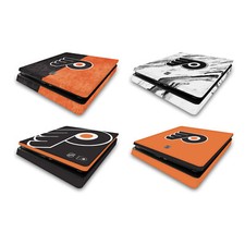 OFFICIAL NHL PHILADELPHIA FLYERS VINYL SKIN DECAL FOR SONY PS4 SLIM CONSOLE