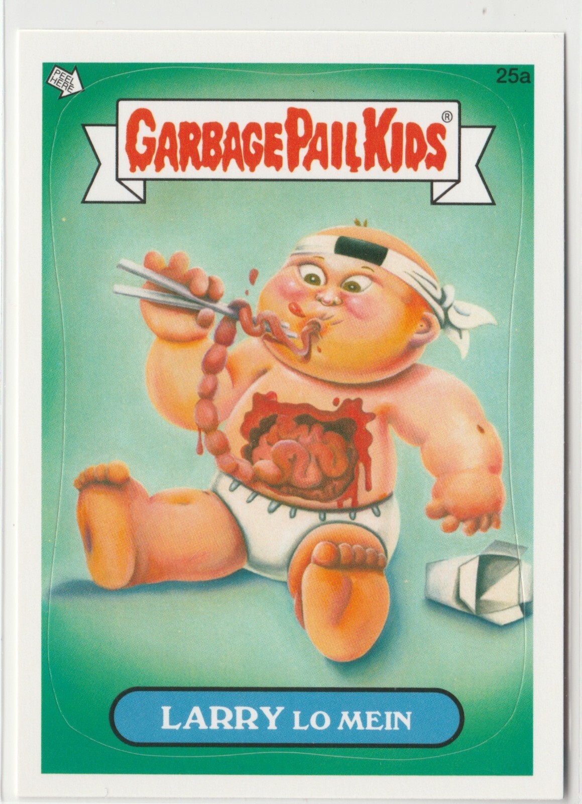 Larry Lo Mein Garbage Pail Kids GPK 2012 Series 1 BNS1 Brand New