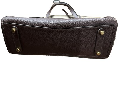 lori mixed leather and suede shoulder bag