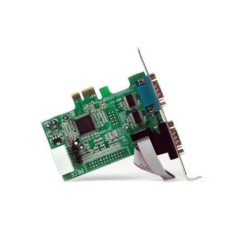StarTech PEX2S553 2 Port Native PCIExpress RS232 Serial Adapter Card 16550 UART - Picture 2 of 5