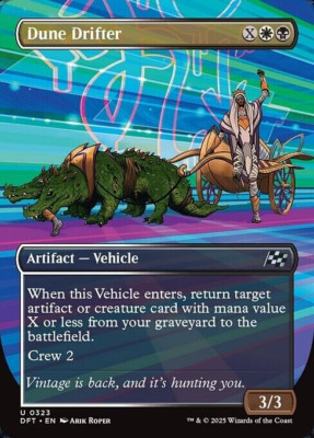 Dune Drifter Borderless Aetherdrift Near Mint MTG Magic DNA GAMES