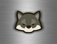 sticker car auto moto tuning decal jdm room wal cartoon wolf